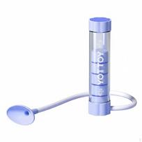 Breathing Dumbbell Portable Abdominal Device Easy to Clean Weighted Respiratory for Women, mėlyna