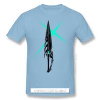 Xenoblade Chronicles Nopon Shulk Monado Game Unisex 100 Cotton Tshirt Graphic Plus Size Tops Cool Oversize Shirt 4XL gray
