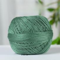 Premium Solid Color Mercerized Yarn Soft Size 7 Lace Yarn Bundle Cotton Crochet Thread Yarn for DIY Knit