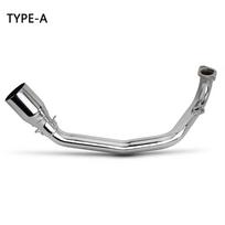For GY6 Zuma 200CC 125CC 150CC Scooter Exhaust  Stainless Front Pipe 51MM Interface Motorcycle Escape Header Tube Type A