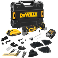 DCS359D1 DeWALT 18V reguliuojamų greičių daugiafunkcinis įrankis (1x2.0Ah)