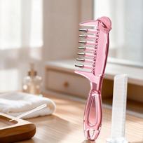Portable Hair Root Comb Liquid Guide Applicator Scalp Massage Comb Hair Oil Serum Brush Anti-Leak Hair Care Tool A2 brown