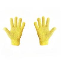 Body Cleaning Washcloth Soft Brush Home Hotel Bathroom Shower Ball Back Scrubber Set Exfoliating Skin Towel Bath Gloves yellow