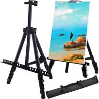 Aliuminis tapybos molbertas pleneriniam darbui, 158 cm, su dėklu