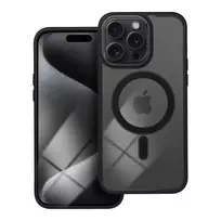 OEM Color Edge Mag phone case with MagSafe support for iPhone 15 Pro Max black