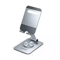 Orico PS2 foldable phone stand, 360° rotating - silver