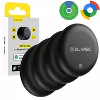 Blavec Tracker GPS Tag BTG-03 - Bluetooth Dual Apple  AND  Android (BTBTG03-B4) black - 4 pieces