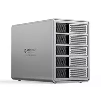 Orico 9858T3 5-Bay DAS ProThunder Disk Array with Thunderbolt 3 for 5 x 2.5"/3.5" SATA HDD/SSD - Gray