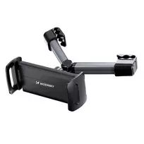 Wozinsky WUU-CHZ19 universal headrest car holder for phone and tablet - black