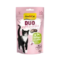 Gimborn Treats for cats - GimCat DUO SOFT SNACKS POULTRY WITH LAMB 50G