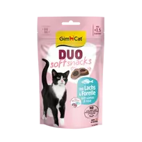 Gimborn Treats for cats - GimCat DUO SOFT SNACKS WITH SALMON  AND  TROUT 50G
