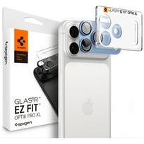 Spigen Glas.Tr Camera EZ FIT Optik Pro XL lens protector for Apple iPhone 18 Pro, light blue, 1pc