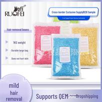 1000g Depilatory Wax Beans in Various Colors žemuogės