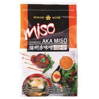 Hikari Miso Pack Paste Hikari Shiro Miso White Authentic Japanese Paste Additive-Free 400g 400g 1 pack Red 1 pcs orange