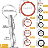 O-Ring W/Oval Head Key Tool For J-ura Capresso/Impressa Machines Brew Group Drainage Valve O-Ring Fits Most Jura C E ENA 3 Set A