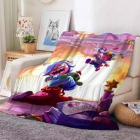 Cute Cartoon Game B-Brawl S-Stars Blanket Warm And Soft Suitable For Bedroom Living Room Sofa Bed Office Travel Camping 30x40in