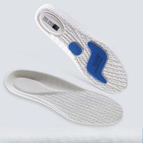 4pair Sports Insole High Elasticity Shock Absorption Sweat Absorption Deodorant Not Tired After Standing for A Long Time 35-36 white
