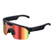 Smart Anti-Photography Cycling Glasses with 800W Pixel Camera & WiFi Image Recognition oranžinė
