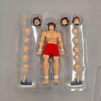 Anime Baki Hanma Oni Action Figure Real Man Assembly Model Figurine Office Desktop Decoration Ornaments Boy'S Gifts raudona