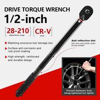 Torque wrench 1/2, an accurate and reliable tool for professional and household needs juoda