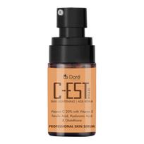 Le Dore C-Est Serum - 20% Vitamin C with Vitamin E, Ferulic Acid, Hyaluronic Acid, and Glutathione - Anti-Aging, Brightening, Hydrating Serum (30 ml black