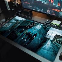 Linkin Park Mouse Pad Large Gaming Table Cushion Non-slip Laptop Tablet Big Mousepad XXL Mat Mini PC Playmat With Lock edge_xia 30cmx60cm(11.8x23.6inch) gray