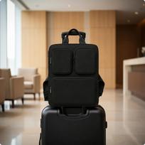 Travel Bag with Attachment Detachable Luggage Organizer MultiCompartment over juoda