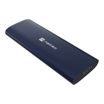 Natec | Rhino M.2 NVME Lite USB-C External, Gen 2 Steel Navy | Solid-state drive interface NVMe | NKZ-2472
