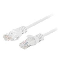 Lanberg Patchcord CAT.5E UTP 1M fluke passed 10-pack, White | PCU5-20CC-0100-W