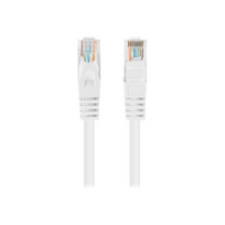 Lanberg Patchcord CAT.6 UTP 0.5M white fluke passed 10-pack | PCU6-20CC-0050-W