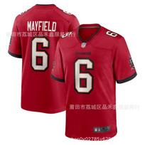 Tampa Bay Buccaneers NFL Football Jersey Mayfield 6 Men Women Cotton Sports Fan Apparel Winter XXXL