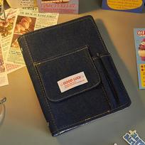 Creative Denim Notebooks Binder Journal Hand Ledger Diary With Pocket Girl Notebook Stationery Storage Korean School Supplies black