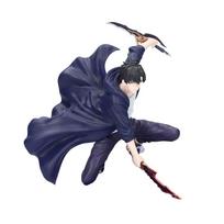 In Stock Solo Leveling (Anime Version) Figure -Sung Jinwoo Action Figure 21cm PVC Collect Model Figure Display Anime Merchandis blue