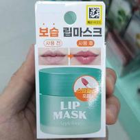 Lip Sleeping Mask Apple Lime 20g white