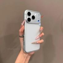 Dopamine Ultra-Thin Drop-Proof Phone Case for Apple 16/15Pro/14 with Large Window Apple 17 Pro Max gray