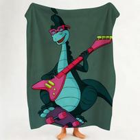 Cartoon D Denver the Last Dinosaur Throw hot Flannel Throw Blanket Suitable for Sofa Living Room Bedroom soft 75cmx90cm