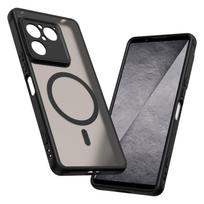 Sony Xperia 1 VIII dėklas Stilingas Pusiau permatomas Matinis Magnetinis Atsparus pirštų atspaudams Buferio dangtelis Sony Xperia 1 VIII dėklui Sony Xperia 1 VIII