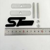 3D Metalinis Logotipas ST Line Ženklelis Automobilio Bagažinė Priekinės Grotelės Emblema Ford Focus MK4 PUMA Mondeo Kuga Fiesta ST Line Lipdukas Aksesuarai 78x25mm