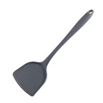 High-Temp Resistant Food Grade Silicone Kitchenware Set - Non-stick Pan & 4-Piece Spoon & Spatula Set Model without name gray