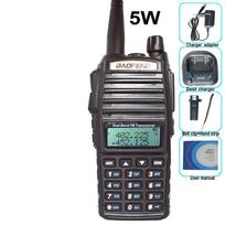 Baofeng UV 82 Walkie Talkie Real 5W 8W Ham Radio Comunicador Dual PTT Long Range 2 Way Portable FM Amateur Radio Station