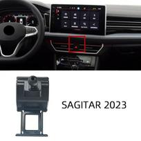 Automobilio telefono laikiklio pagrindas su fiksuotu laikikliu, skirtas vw Volkswagen Magotan Lavida Sagitar Passat Golf 8 Tiguan Polo T-ROC For SAGITAR3 black