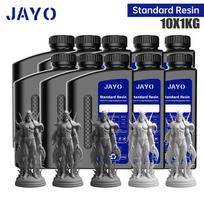 JAYO 10 Bottles 3D Printer Resin Standard Fast Curing Standard/ Standard Plus 3D Resin for LCD DLP SLA Resin 3D Printer