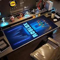 Roblox Large Mouse Pad Desk Mat Office Mouse Mats Non-Slip Rubber Bottom Gaming Accessories Ideal Gift for Gamers 30cmx60cm