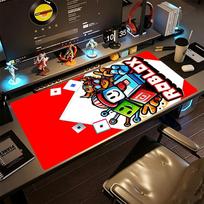 Roblox Large Mouse Pad Desk Mat Office Mouse Mats Non-Slip Rubber Bottom Gaming Accessories Ideal Gift for Gamers 30cmx80cm