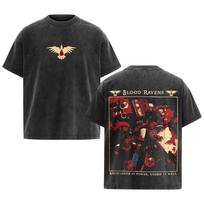 Warhammer 40K Blood Ravens T-Shirt Gildan 5000 Gaming Unisex Cotton M black