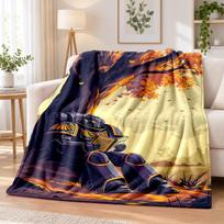 Warhammer 40K Flannel Throw Blanket Soft Warm Cozy For Sofa Bed Indoor Home Bedroom Use 100cmx150cm