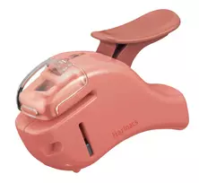 KOKUYO Harinacs SMALL+ Stapleless Stapler Salmon Pink, 5 Sheets Capacity (SLN-MSH305VP)