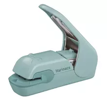 KOKUYO Harinacs Press Stapleless Stapler Blue Green, 5 Sheets Capacity (SLN-MPH105GB)