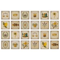 24 vnt. Europos stiliaus plytelių sienų lipdukai, virtuvės, vonios dekoratyviniai plytelių lipdukai, blizgūs kristaliniai sienų lipdukai 10*10cm*24PCS