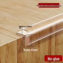 Lipnus skaidrus silikoninis kampų apsaugas sienoms ir briaunoms Essential Home Safety brown